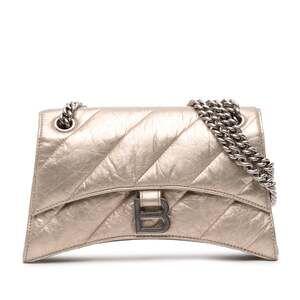 Balenciaga Crush Chain Flap Bag Quilted #245929B12B